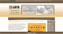 Desktop Screenshot of bobcat-kontener.hu